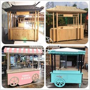 รถขายอาหารเคลื่อนที่แบบสั่งทำสำหรับโรงแรม ชายหาด สถานที่ชมวิวกลางแจ้ง - ขายอาหารจานด่วน ฮอทดอก พิซซ่า ชา ไอศกรีม - Product Image 6