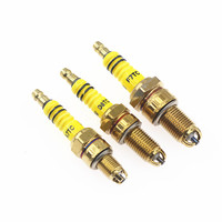 Pièces de moto A7TC D8TC 100 110 125 150, bougies d'allumage à trois griffes de niveau 3 à économie d'énergie