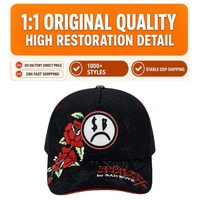 Gorras Trucker de Alta Calidad de 5 Paneles con Visera Curva, de Algodón y Gamuza, con Bordado 3D, Calidad NFC, 100% Originales Rebel Hats