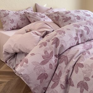 Tốt nhất bán sang trọng thiết kế mới hiện đại in <span class=keywords><strong>100</strong></span>% bông nhà giường Comforter tấm ga trải giường bộ đồ giường đặt - Product Image 1