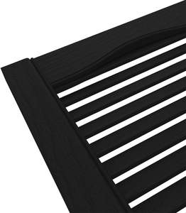 Fenêtres en vinyle noir stores cathédrale standard haut meneau central fenêtre persienne ouverte volets en vinyle - Product Image 2