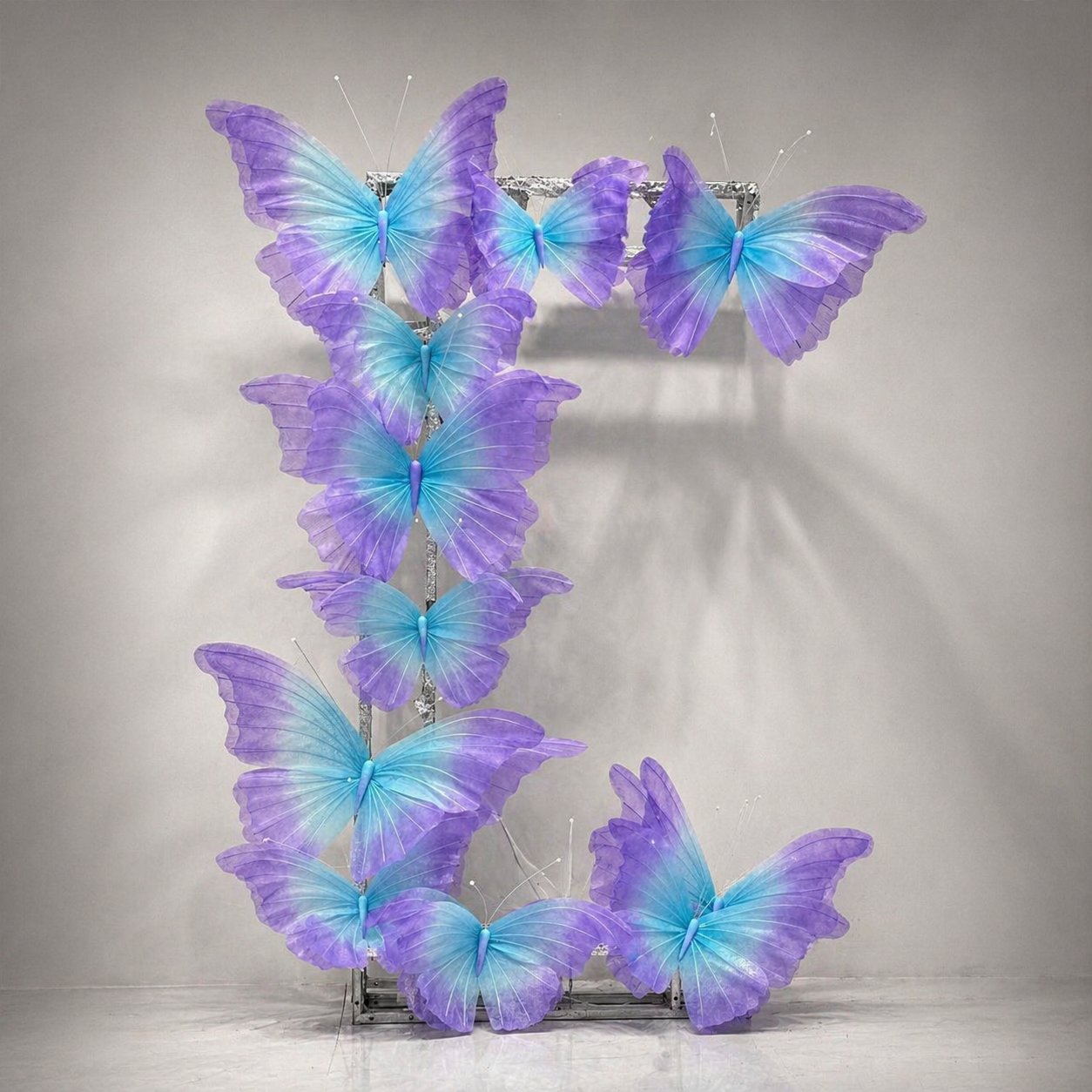 Violet et vert