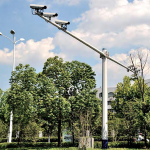 Poste de monitoreo de poste de cámara CCTV de acero galvanizado de Venta caliente <span class=keywords><strong>para</strong></span> exteriores - Product Image 5