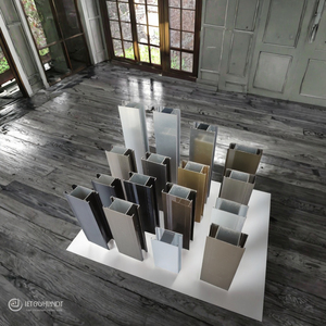 Profili Indiani in Alluminio <span class=keywords><strong>Quadrati</strong></span> Serie 6000 Personalizzati FENGMEI con Tempra T3-T8 per Decorazioni di Ringhiere in Vetro - Product Image 2