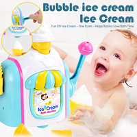 Machine à bulles manuelle pour bain de glace, jouet à ventouse pour la baignoire, pour enfants