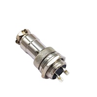 Adaptateur rf prise d'aviation connecteur circulaire GX16 série 2 broches