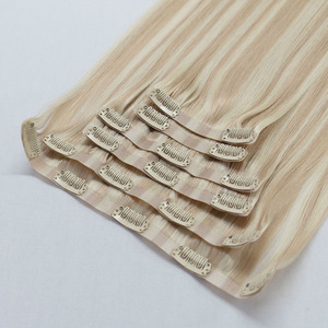 Luxsea 2026, Extensiones de Cabello Virgen Chino de Alta Calidad, Sin Costuras, con Clip, Calidad 13A, Venta Directa de Fábrica - Product Image 1