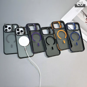 เคสโทรศัพท์มือถือดีไซน์สปอร์ตสุดหรู รุ่นใหม่ ปี 2026 พร้อมกรอบแม่เหล็ก TPU+อะคริลิค สำหรับ 17 16 15 14 Pro Max - Product Image 6