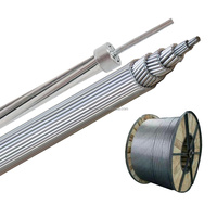 Cable de 1 Núcleo, 10-350mm2, 35mm2, AAC/AAAC/ACSR, Conductor de Aleación de Aluminio Reforzado con Acero, para Uso Subterráneo y Aéreo, 6KV-220KV