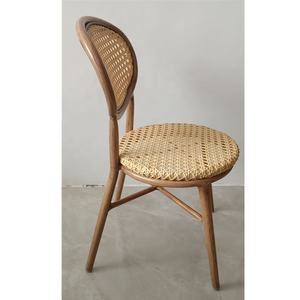 Silla de ratán de jardín al aire libre de color bambú Natural - Product Image 3