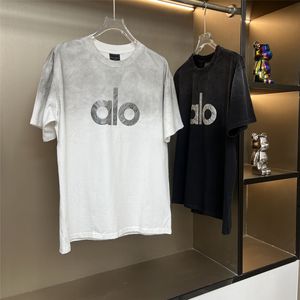 Abbigliamento Alo Adatto sia per Uomini che per Donne. T-shirt girocollo stampata in puro cotone per la moda estiva da <span class=keywords><strong>uomo</strong></span> Alohashire - Product Image 4
