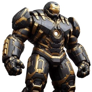 アイアンマン PVC 組立式アクションフィギュアセット 30cm デスクトップモデル 新ロボットテーマ玩具 エンターテイメント 3D - Product Image 5