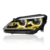 Pour BMW Série 6 F06 2011-2013 avec feux de jour à LED Angel Eyes bicolores avec fonction DRL variable, Plug-and-play.