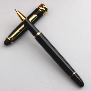 Grosir dalam stok Promosi pulpen pena Gel netral pena tanda tangan logam Logo layar sutra Laser untuk iklan - Product Image 4