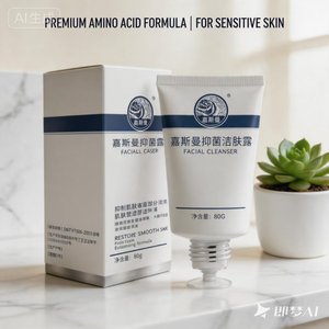 <span class=keywords><strong>Gel</strong></span> <span class=keywords><strong>Nettoyant</strong></span> <span class=keywords><strong>Visage</strong></span> Hydratant Doux aux Extraits Végétaux pour une Peau Lisse et Éclatante avec des Bienfaits Éclaircissants - Product Image 6