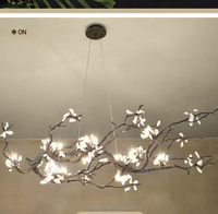 Lampe en forme de fleur, luminaires de lustre, éclairage décoratif pour la maison, usine de lustres sur mesure, luminaire suspendu moderne, éclairage pour la maison