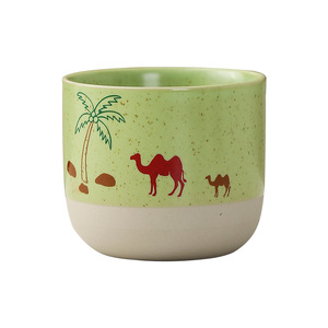 <span class=keywords><strong>Tasse</strong></span> à café en céramique rustique effet chameau, style vintage, pour latte art, à forte absorption d'arômes, créative, pour maîtres baristas - Product Image 4