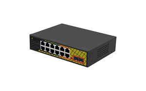 <span class=keywords><strong>8</strong></span> POE + อัปลิงค์4กิกะบิต + สวิตช์พอร์ต2 SFP 19.6Gbps แบนด์วิธ Ai Watchdog 2.0การป้องกันเต็มรูปแบบสำหรับกล้อง IP - Product Image 3