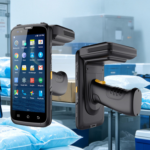 OEM Nfc Android BT RFID Reader PDA With Barcode ,Provide Complete English Sdk, Demo Software, Source Code