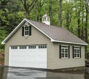 现代棚屋钢结构预制金属房屋2三车车库套件建筑车间陈列室出售中国制造 - Product Image 3