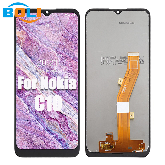 Original Mobile Phone LCDs for Nokia C10 C12 C1 C2 C5 C20 C21 Plus C30 C31 Display Pantalla for Nokia C10 Lcd Screen Replacement