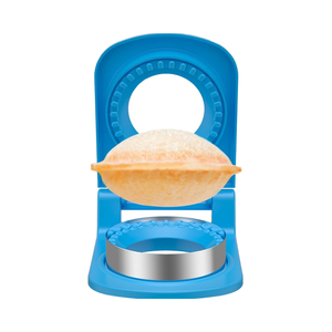 Coupe-sandwich et scelleur - Appareil à sandwichs sans croûtes en acier inoxydable pour beurre de cacahuète et confiture, emporte-pièce pour enfants - Product Image 1