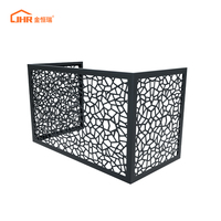 Housse de protection flexible rectangulaire pour climatiseur extérieur, facile à déplacer, montage rapide, pour unité extérieure d'hôpital