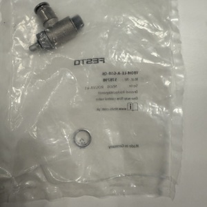Valvola di controllo del flusso unidirezionale FESTO VFOH-LE-A-G1/8-Q6 con attacco a innesto G1/8 maschio QS-6 - Product Image 2