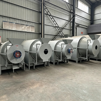 Séchoir à maïs direct usine, économe en énergie, 300 kg/h, séchoir rotatif à tambour discontinu pour riz et blé
