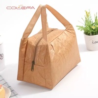 Sac isotherme portable écologique Colefa, sac de pique-nique, isolation thermique, plage, bureau, sac de rangement alimentaire, fermeture éclair, boîte à lunch pour enfants