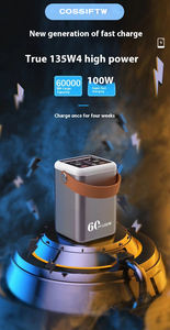 Chargeur portable 60000mAh Power Bank 100W Charge rapide <span class=keywords><strong>Batterie</strong></span> <span class=keywords><strong>externe</strong></span> Affichage LED USB C Chargeur de téléphone portable portable - Product Image 6