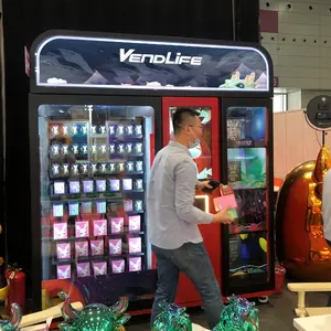 葡萄酒自动售货机沙拉Vendlife自动售货机制造商盲盒