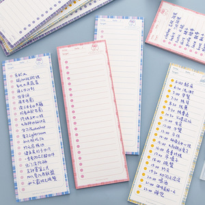 Ins Cute Aesthetic Notepad Creative Lined Grid Memo Planner Notebook For Student Daily Use - Product Image 1