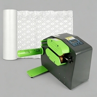 Machine industrielle à coussin d'air pour l'emballage e-commerce, facile à utiliser, pour le remplissage de vide et la production de film tampon et de coussins à bulles