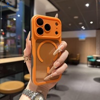 Casing iPhone 17 Pro Estetis Tpu Pengisian Daya Nirkabel Transparan Magnetik