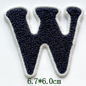 Patchs brodés en chenille 3D de haute qualité à <span class=keywords><strong>coudre</strong></span> sur les vêtements, les sacs, les chapeaux, pour la décoration DIY - Product Image 3