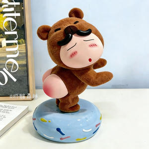 Adorno Creativo de Crayon Shin-chan con Trasero de Durazno, Decoración de Escritorio, Adorno para Coche, Decoración Adorable - Product Image 6