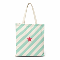 Sac en toile de Noël personnalisé avec impression intégrale, en coton épais, pour courses, livraison rapide, pochette de transport sur mesure