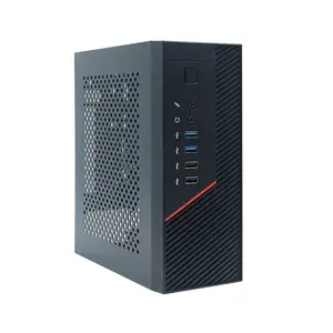 Großhandel ITX Mini Tower Fall Business Office Core I3 I5 I7 4GB 128GB Win10 Win11 mit Grafikkarte Mini-PC