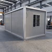 Maison préfabriquée à haute stabilité avec structure résistante aux tremblements de terre pour écoles temporaires et installations publiques