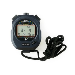 Chronomètre électronique étanche Tianfu PC3830A à trois rangées et 30 tours, en ABS, avec 30 mémoires pour l'entraînement sportif et le fitness - Product Image 1