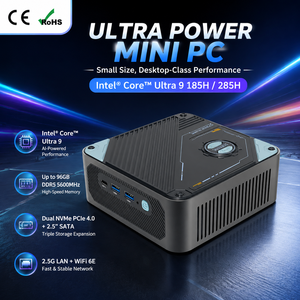 มินิพีซีสำหรับเล่นเกม Factory Zkmagic Ultra 9 185H แรมคู่ 32GB 64GB DDR5  SSD 1TB 2TB WiFi6E ระบบปฏิบัติการ Win11 สำหรับการสร้างสรรค์เนื้อหา รุ่น ZKS8 - Product Image 1