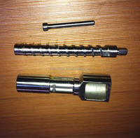 Mini presse à huile automatique à vis à pression à froid / Capacité de traitement de 5-8 kg pour sésame et arachides HJ-P08