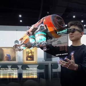 Gafas de Realidad Aumentada Inteligentes XREAL Air 2 Ultra, 6 DoF, 52 Fov, 4K 3D <span class=keywords><strong>HD</strong></span>, Pantalla Gigante Espacial de 385'', Cine Privado Portátil, Vista de 1080p, NUEVO - Product Image 3