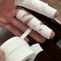 Cinta de algodón de 0.5cm para otros deportes, tiras de óxido de zinc, protector de dedos para BJJ, vendas protectoras para muñeca y mano de Judo, vendaje atlético para Taekwondo