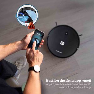 Robot Aspirapolvere I-DANCERGYRO con Aspirazione 2100Pa, Controllo Wi-Fi e Navigazione Intelligente per la Pulizia Domestica - Product Image 5