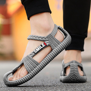 Sandalias Smile EVA con Tiras Cruzadas, Punta Abierta, Casuales, Transpirables, Unisex, para Verano - Product Image 4