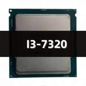 CPU Processor core I3 7320 CPU i3-7320 4.1G 51W 2Cores 4Threads LGA1151