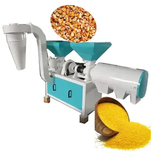 Equipamento de máquina de processamento de moagem de grãos de milho e farinha de milho