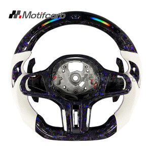 Volante de Fibra de Carbono Forjado con LED Personalizado para BMW G20 G21 G22 G30 G31 X3 X4 X5 G01 G02 G05 G80 G29 M2 M3 M4 2017-2026 - Product Image 1